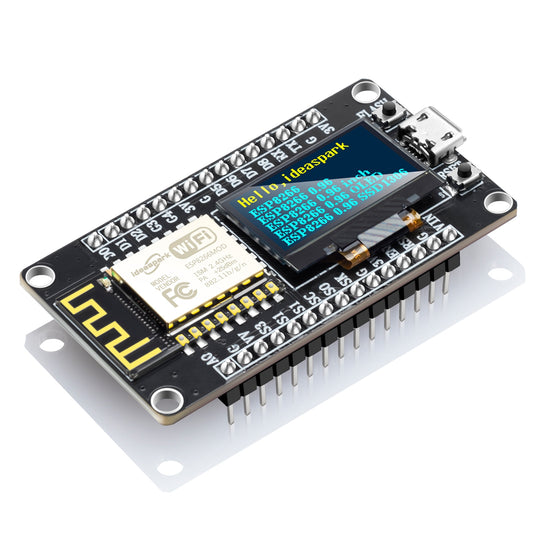 NodeMCU ESP8266 Development Board mit 0,96 Zoll OLED Display und WiFi